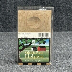 Lamson TreeSpirit Salad & Pasta Helpers Hardwood Made USA Le Creuset #55 LS05194